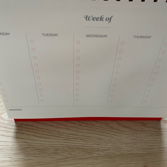 Strawberry Weekly Planner Notebook - Picture 8 of 11